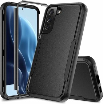 Samsung S22 Plus Zwart - Heavy Duty Armor