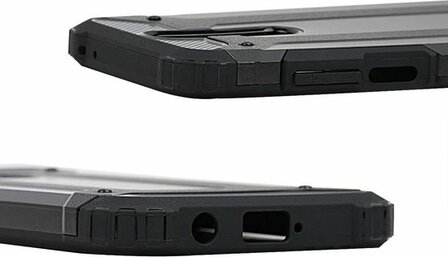 Samsung S10 Lite Zwart - Armor Back Cover