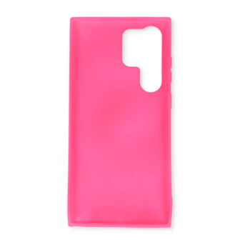 Samsung S23 Ultra - HQ TPU Back Cover - Neon Roze