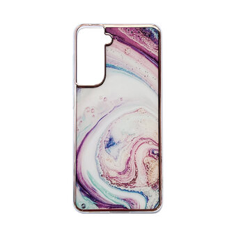 Samsung S24 Plus - Marmer Back Cover - Twister