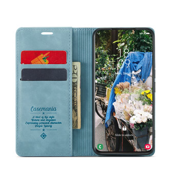 Samsung S24 Aqua Blue - Book Case