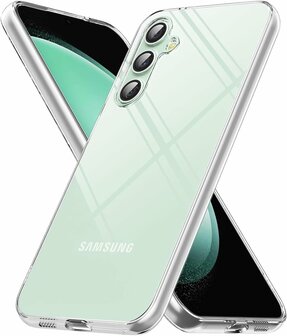 Samsung A05s - Siliconen Back Cover - Transparant