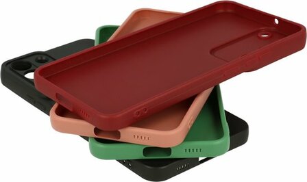 Samsung S21 FE - Cam Back Cover - Zwart