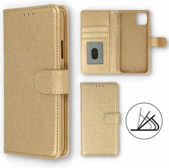 Samsung S22 Plus Goud - HQ Book Case
