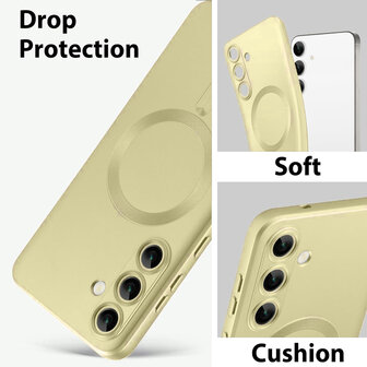 Samsung S25 - MagSafe Matte TPU - Goud