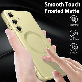 Samsung S25 - MagSafe Matte TPU - Goud