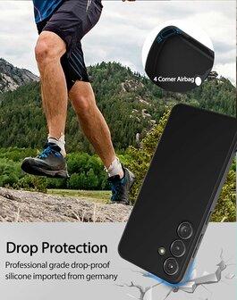 Samsung Galaxy S25 Plus - Zwart - Siliconen Back Cover