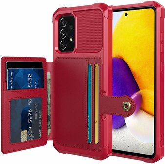 Samsung A52 - Rood - RFID Back Cover