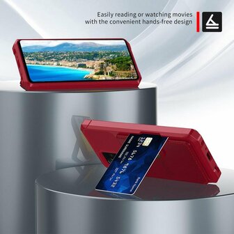 Samsung A52 - Rood - RFID Back Cover
