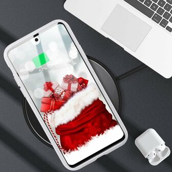 Samsung S20 Plus - Siliconen Back Cover - Wit