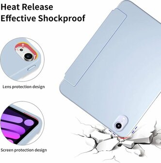 iPad Mini 2024 (8.3 inch) - Smart Cover - Licht Blauw