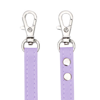 Samsung S25 - Paars - Back Cover met Koord