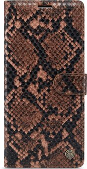 Samsung A22 5G Bruin - Slangen Book Case