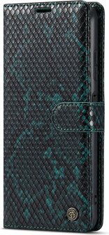 Samsung A22 5G Groen - Slangen Book Case