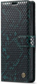 Samsung S10 Plus Groen - Slangen Book Case