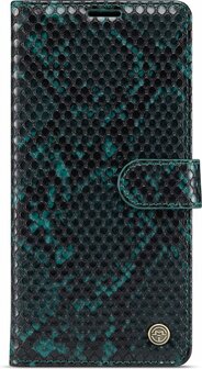 Samsung S10 Plus Groen - Slangen Book Case