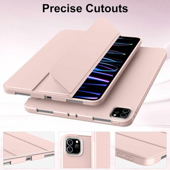 iPad Air (13 inch 2024 &amp;amp; 2025) - Roze - Smart Cover
