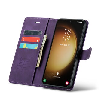 Samsung S23 Deep Purple - 2 in 1 Book Case