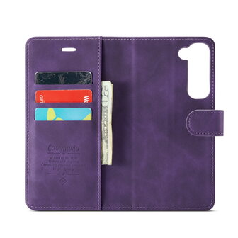 Samsung S23 Plus Deep Purple - 2 in 1 Book Case
