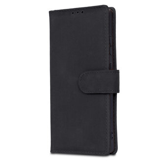 Samsung S25 Ultra - Charcoal Gray - Leather Book Case
