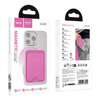 Hoco DKB01 MagSafe Wallet - Roze