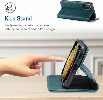 Samsung S21 Ultra Emerald Green - Book Case