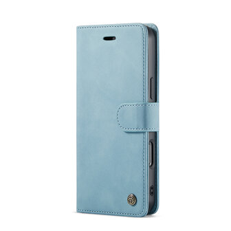 iPhone 16 Pro Max - Aqua Blue - 2 in 1 Book Case