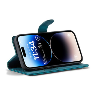 iPhone 13 Pro Emerald Green - 2 in 1 Book Case