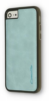 iPhone SE 2020 Aqua Blue - 2 in 1 Book Case