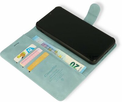 iPhone SE 2020 Aqua Blue - 2 in 1 Book Case