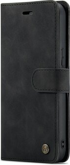 iPhone 14 Pro Charcoal Gray - 2 in 1 Book Case