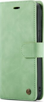 iPhone 14 Pro Pistache Green - 2 in 1 Book Case