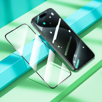 Hoco - iPhone 16 Plus / 15 plus - Full Glas - 5 Stuks