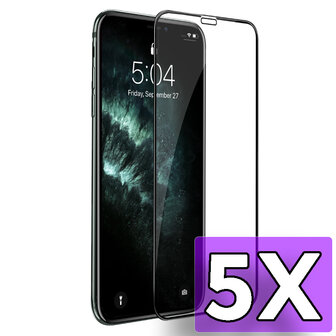 Hoco - iPhone 11 Pro / X-XS - Full Glas - 5 Stuks
