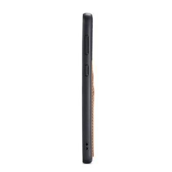 Samsung S25 - Back Cover met Kaarthouder - Sienna Brown