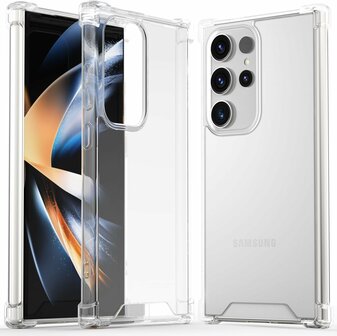 Samsung Galaxy S25 Ultra - Transparant - Anti Shock Back Cover