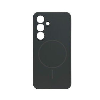Samsung S25 - Grijs - Zachte MagSafe Liquid Case