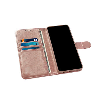 iPhone 16e - Book Case - Rosegoud