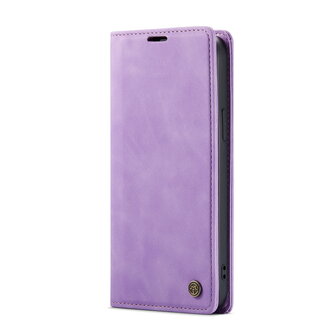 iPhone 16e - Book Case - Bright Lila