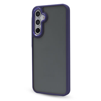 Samsung S24 FE - Frame Back Cover - Paars