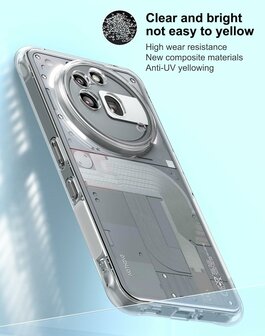 Nothing Phone 3a Pro - Anti Shock - Transparant