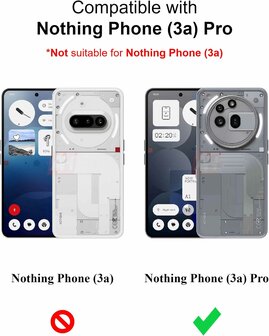 Nothing Phone 3a Pro - Anti Shock - Transparant