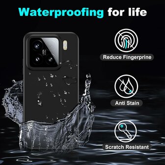 XIaomi 15 - Back Cover - Zwart