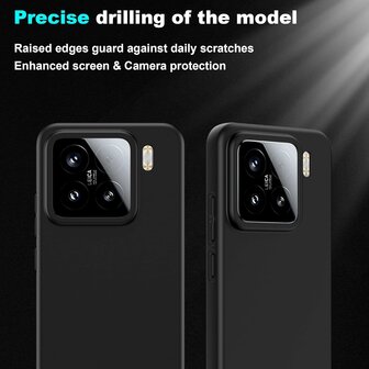 XIaomi 15 - Back Cover - Zwart