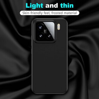 XIaomi 15 - Back Cover - Zwart