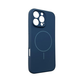iPhone 16 Pro Max - Blauw - Zachte MagSafe Liquid Case