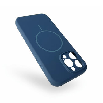 iPhone 16 Pro Max - Blauw - Zachte MagSafe Liquid Case
