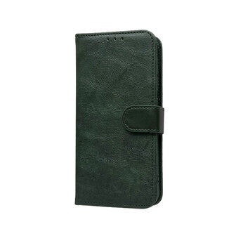 iPhone 16e - Groen - Luxe Book Case