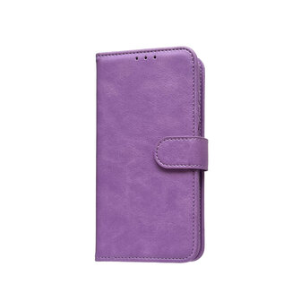 iPhone 16e - Paars - Luxe Book Case