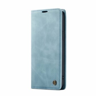 iPhone 16e - Book Case - Aqua Blue